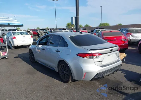2021 Toyota Corolla Se Nightshade Edition from USA, damaged, VIN 5YFS4MCE8MP072376
